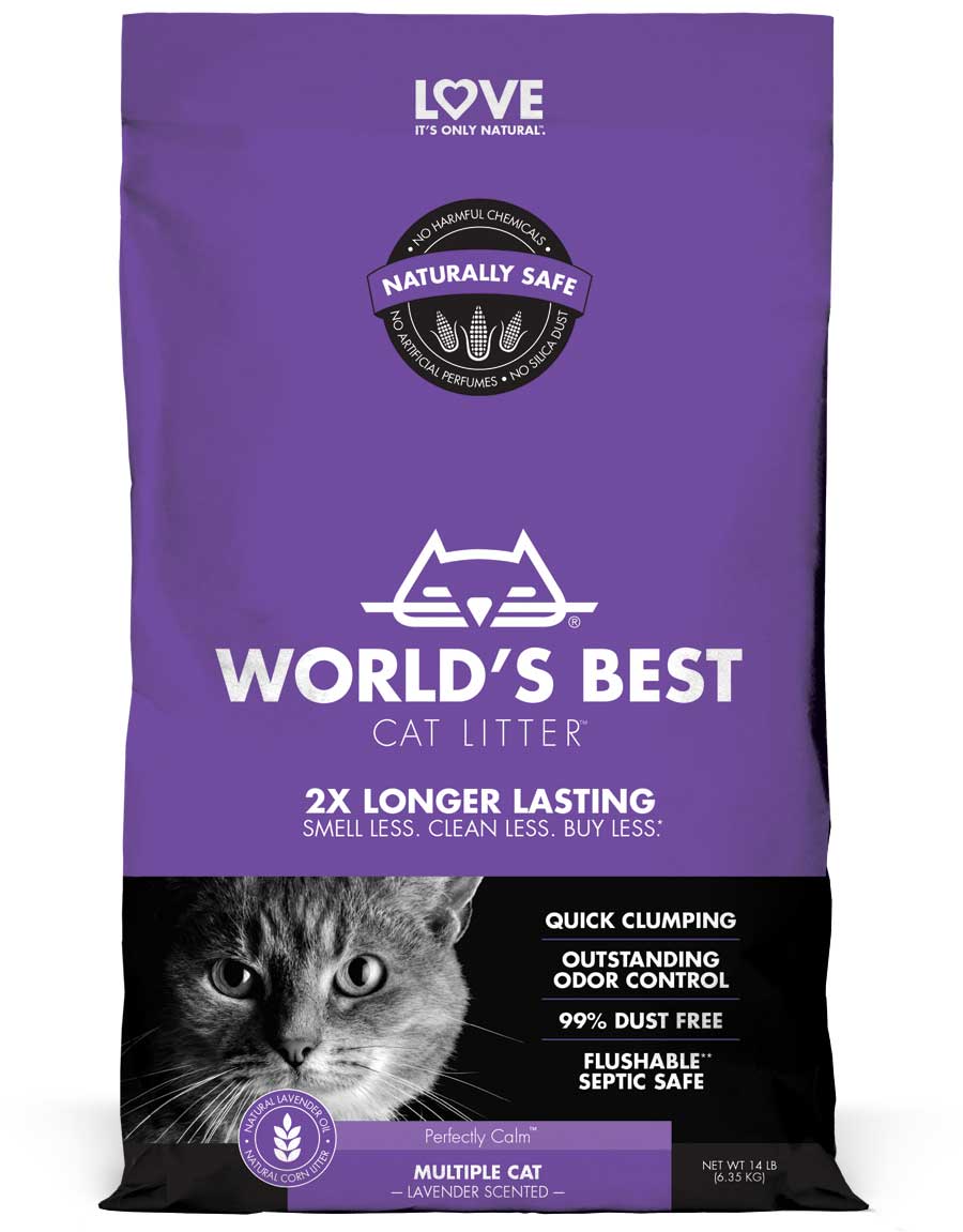 Agrupación de Arena para Gatos Worlds Best Cat Litter Picky Gato 5,44 kg Flushable con Aroma Natural Atractivo para Todos los Gatos molestos 