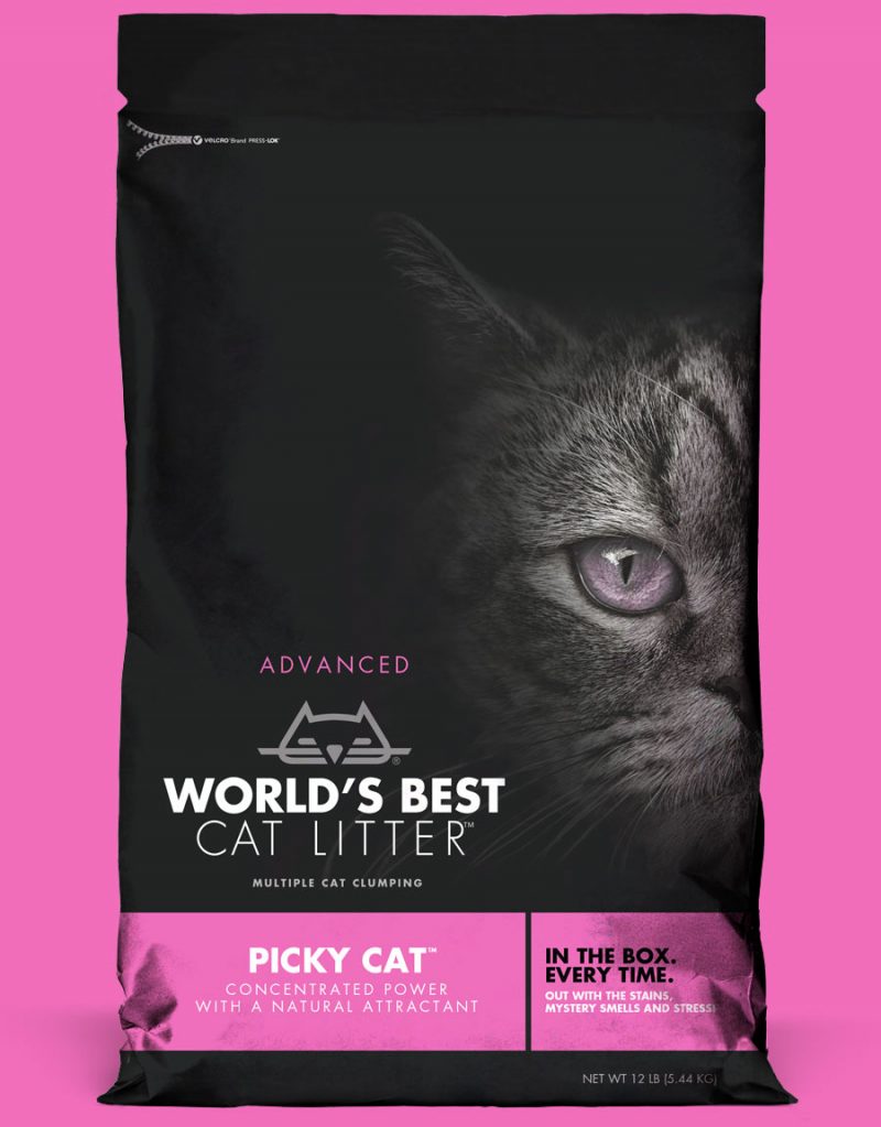 Picky Cat™ Multiple Cat Clumping Litter with a Natural Attractant
