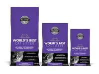 Lavender scented multiple cat clumping product family