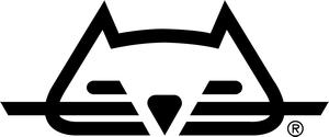 Cat icon, black