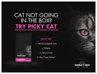 Picky Cat™ hanging sign