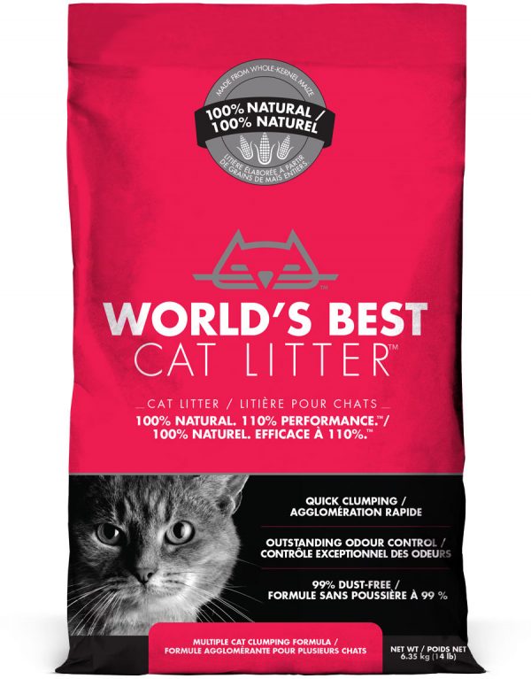 ÖkoKatzenstreu ohne Duft World's Best Cat Litter