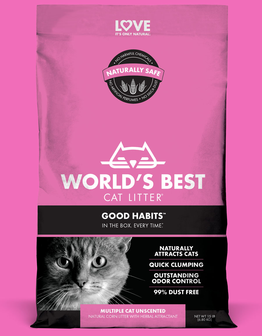 World's Best Cat Litter - Good Habits® 15lb bag