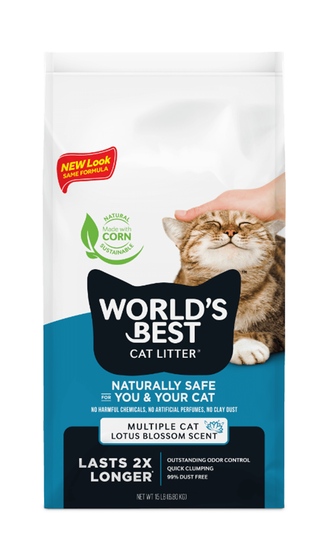 World's Best Cat Litter - Multiple Cat Lotus Blossom Scent