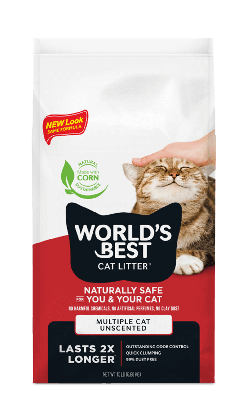World's Best Cat Litter - Multiple Cat Unscented