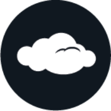 cloud dust free icon