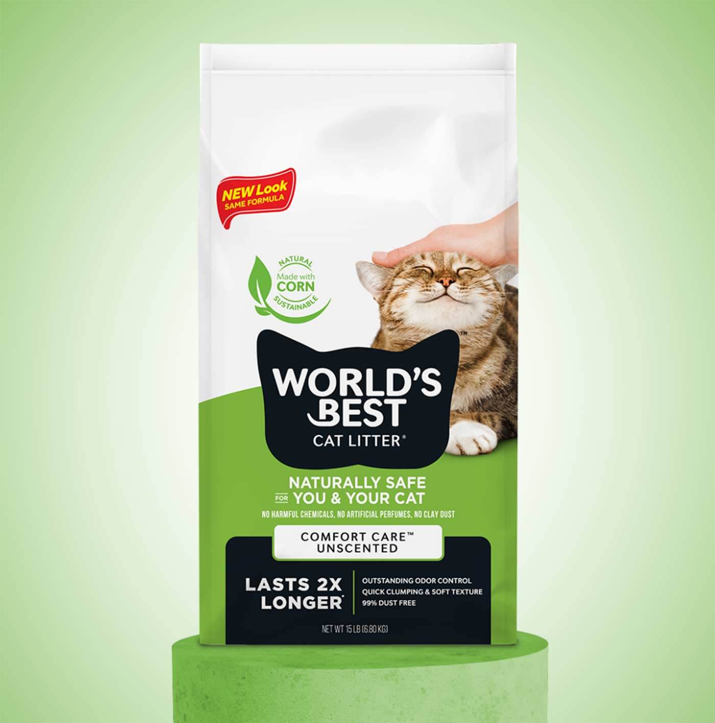 World's Best Cat Litter - Comfort Care™ Unscented