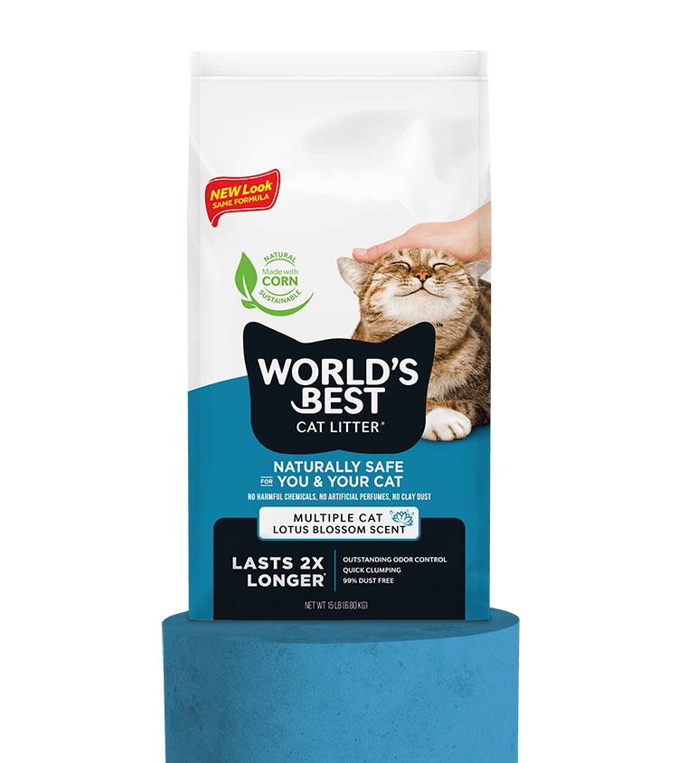 World's Best Cat Litter - Multiple Cat Lotus Blossom Scented