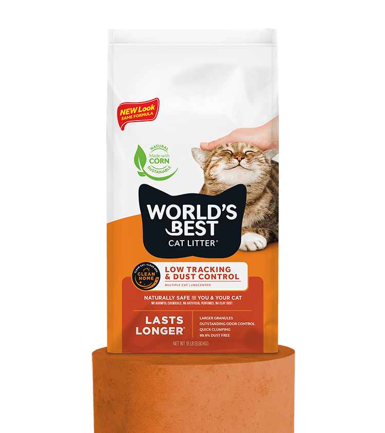 World's Best Cat Litter - Low Tracking & Dust Control