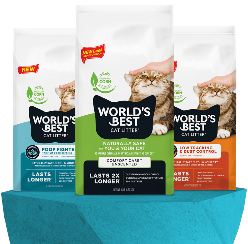 World’s Best Cat Litter®️ Natural Litter for Cats & Kittens