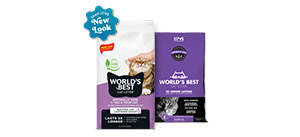 World's Best Cat Litter® - Multiple Cat Lavender Scent - Same Litter. New Look. - White
