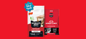 World's Best Cat Litter® - Multiple Cat Unscented - Same Litter. New Look. - Red