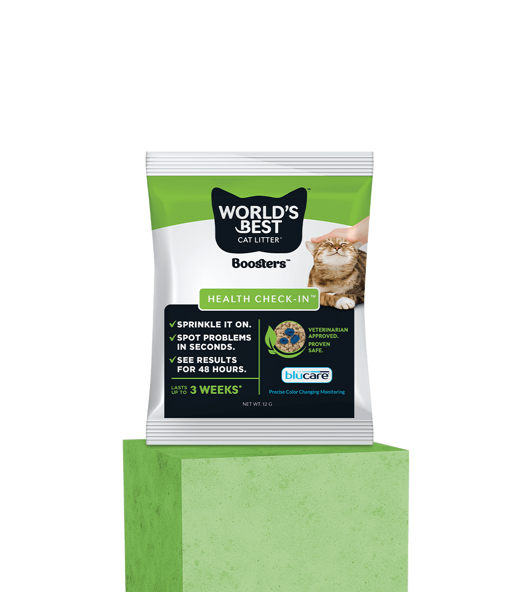 World’s Best Cat Litter® Health Check-In™ Boosters™ litter additive