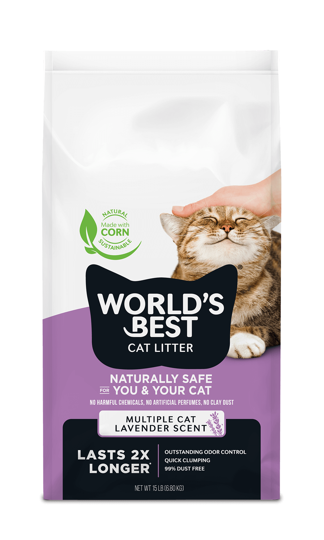World's Best Cat Litter - Multiple Cat Lavender Scent
