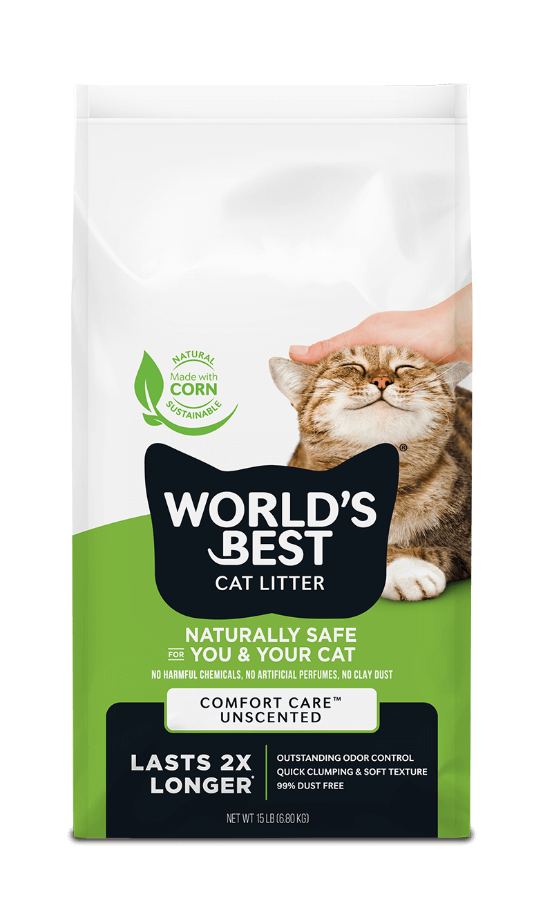 World's Best Cat Litter - Comfort Care™ Unscented