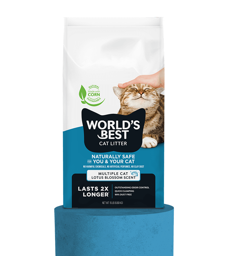 World's Best Cat Litter - Multiple Cat Lotus Blossom Scented