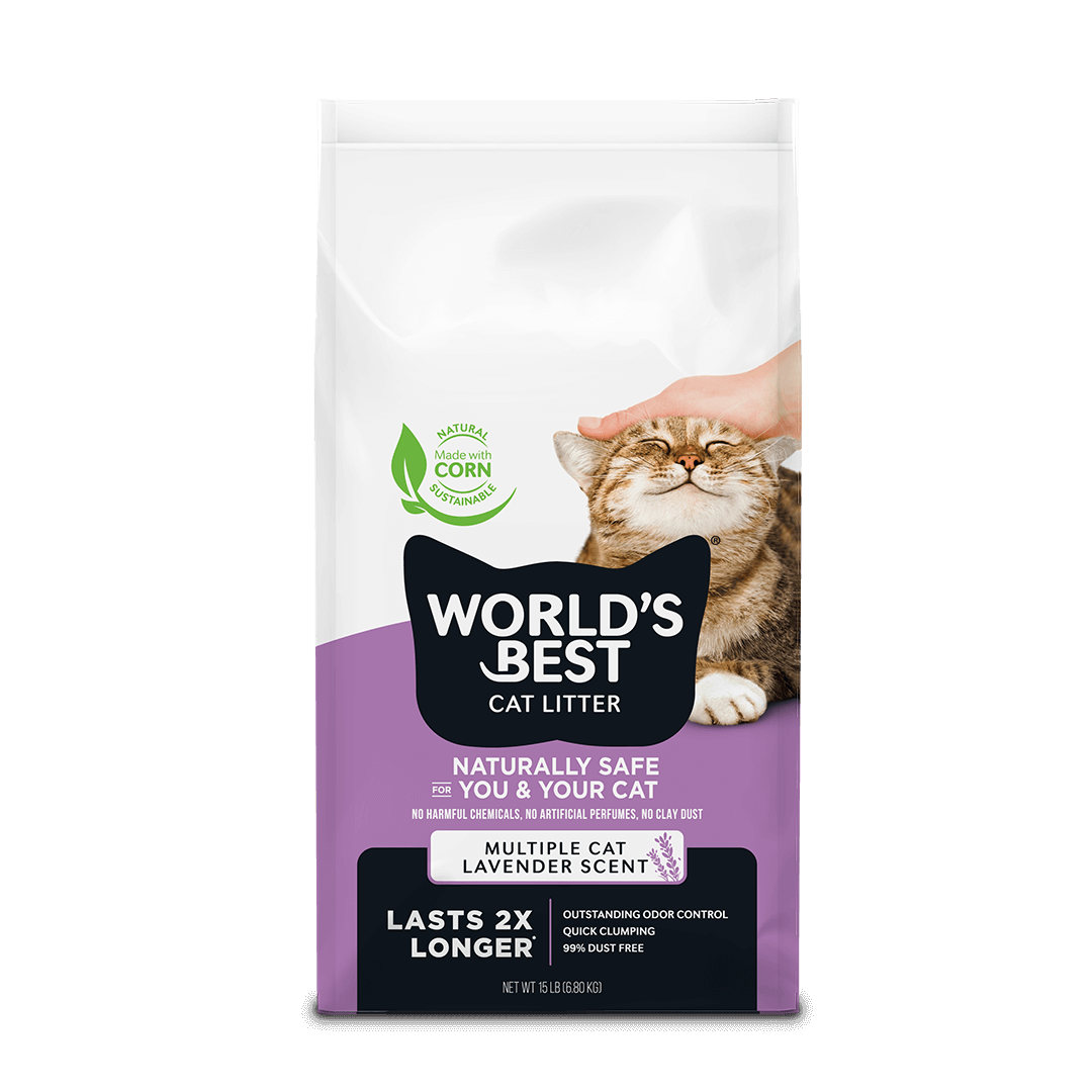 World's Best Cat Litter - Multiple Cat Lavender Scent