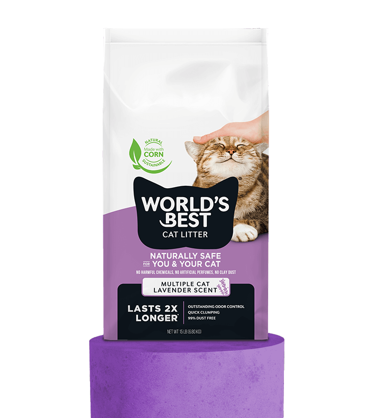 World's Best Cat Litter - Multiple Cat Lavender Scent