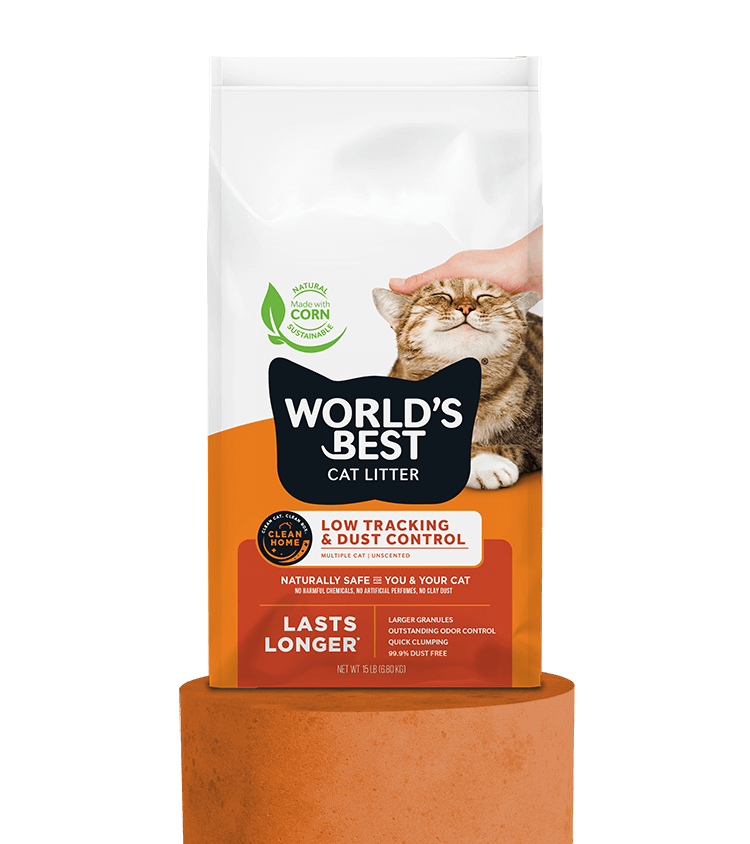World's Best Cat Litter - Low Tracking & Dust Control