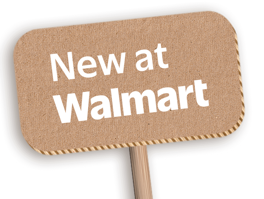 Sign - New at Walmart